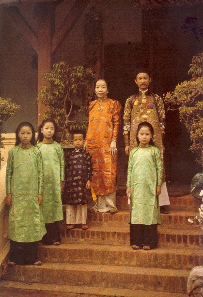 Vietnam 1915 en fotos en color