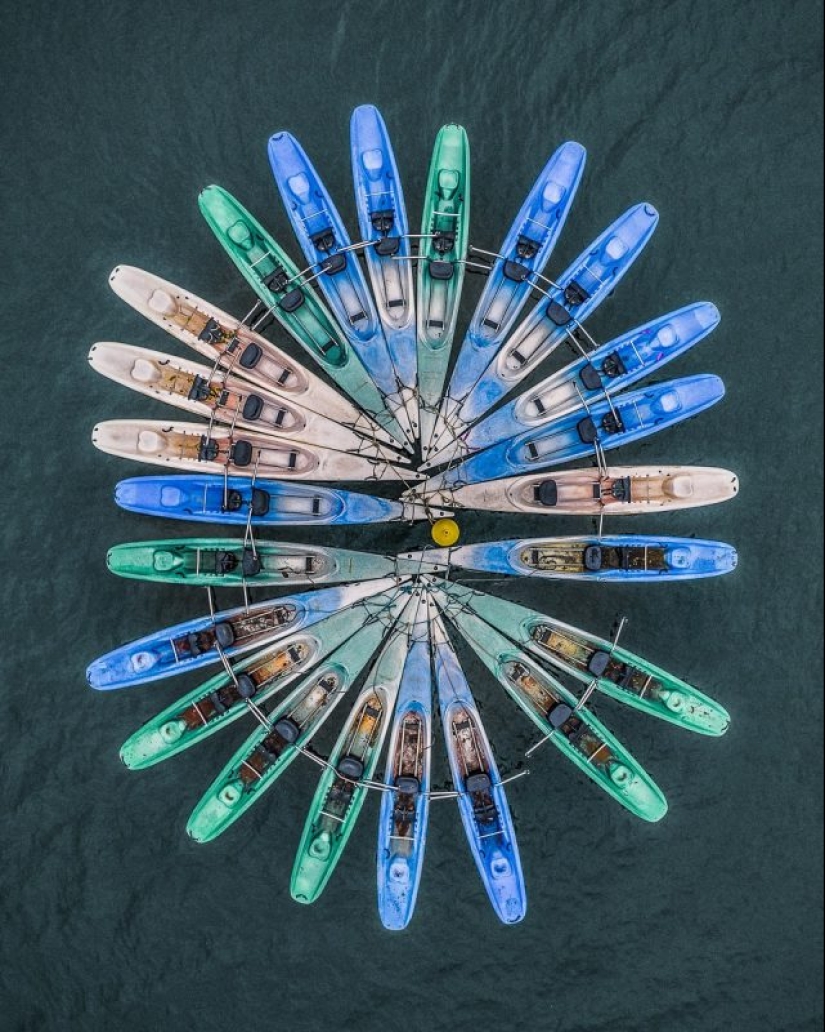 View from above: stunning aerial photographs of the brothers Andrews, in the project of Abstract Aerial Art