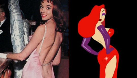 Vikki Dugan es una modelo apodada la espalda, que se convirtió en el prototipo de la seductora Jessica Rabbit