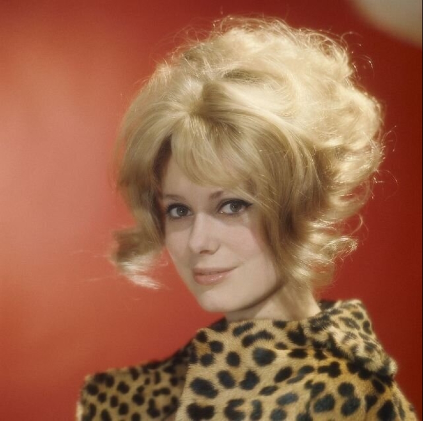 Vintage portraits of a young Catherine Deneuve