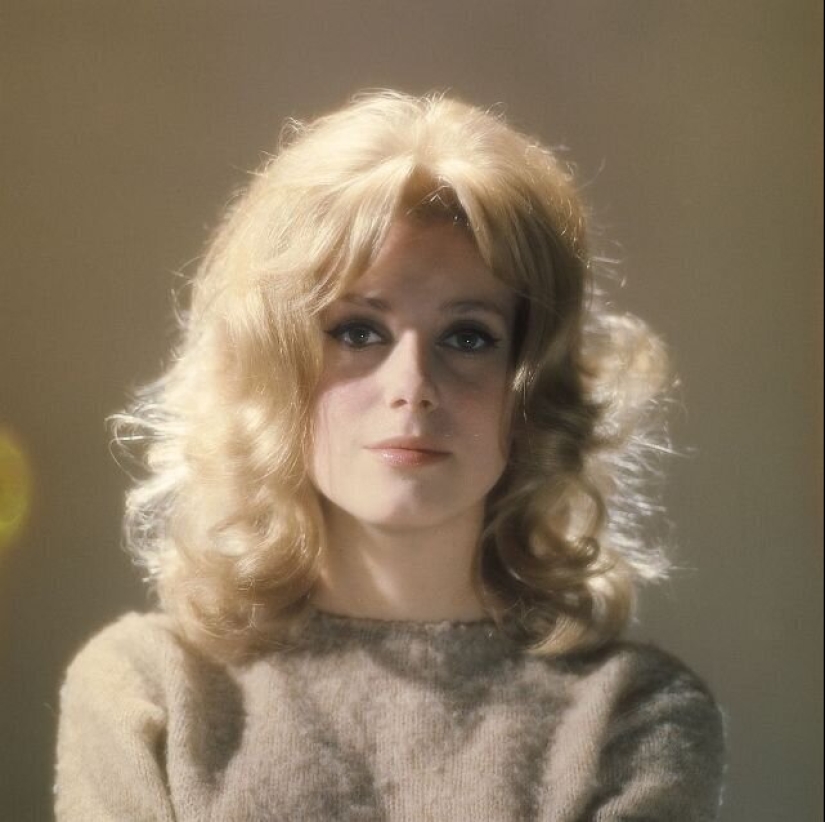 Vintage portraits of a young Catherine Deneuve