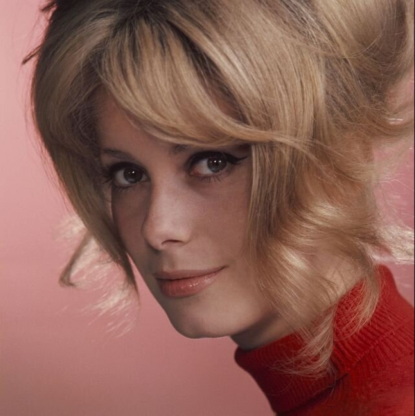 Vintage portraits of a young Catherine Deneuve