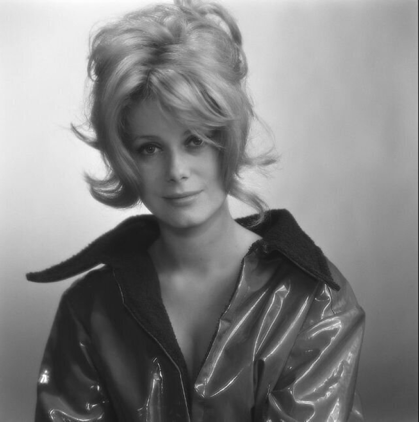 Vintage portraits of a young Catherine Deneuve