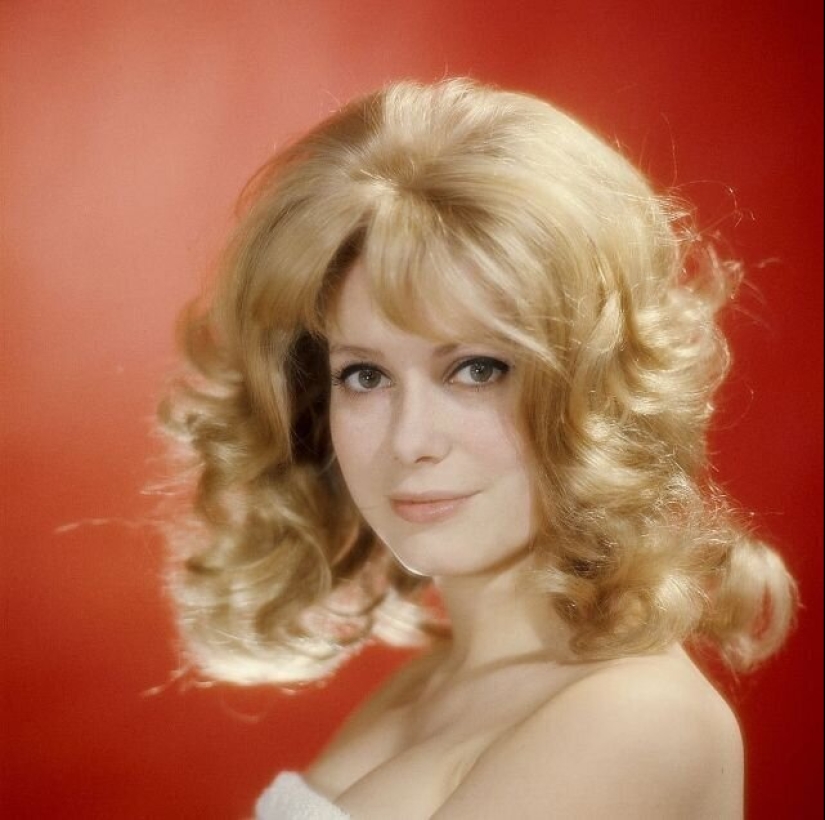 Vintage portraits of a young Catherine Deneuve