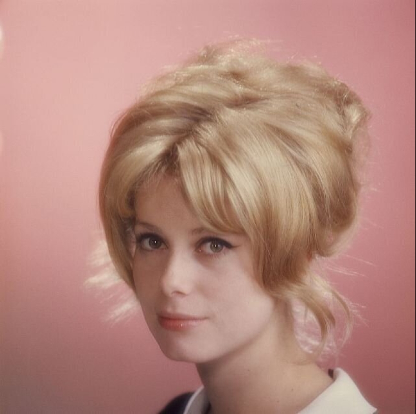 Vintage portraits of a young Catherine Deneuve