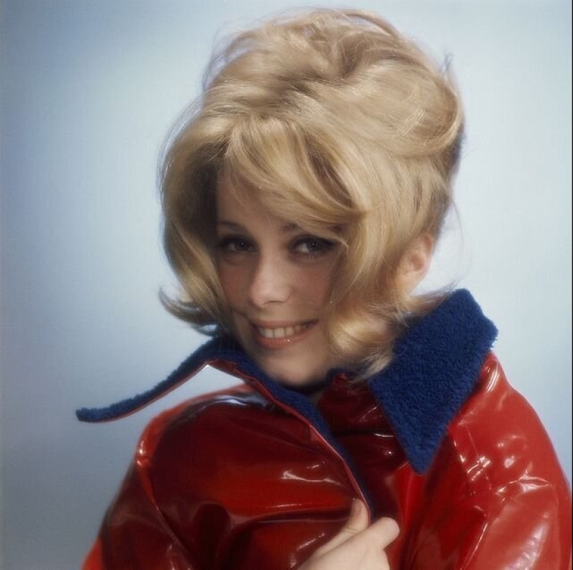 Vintage retratos de una joven Catherine Deneuve