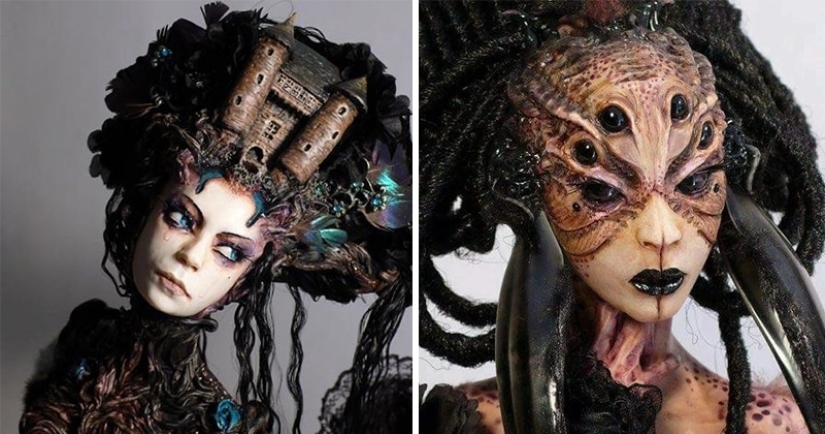 Virginie Ropar and her "dark" sculptures