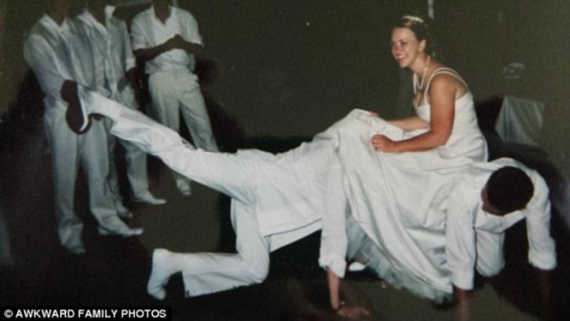 Wedding photos that make it really bitter