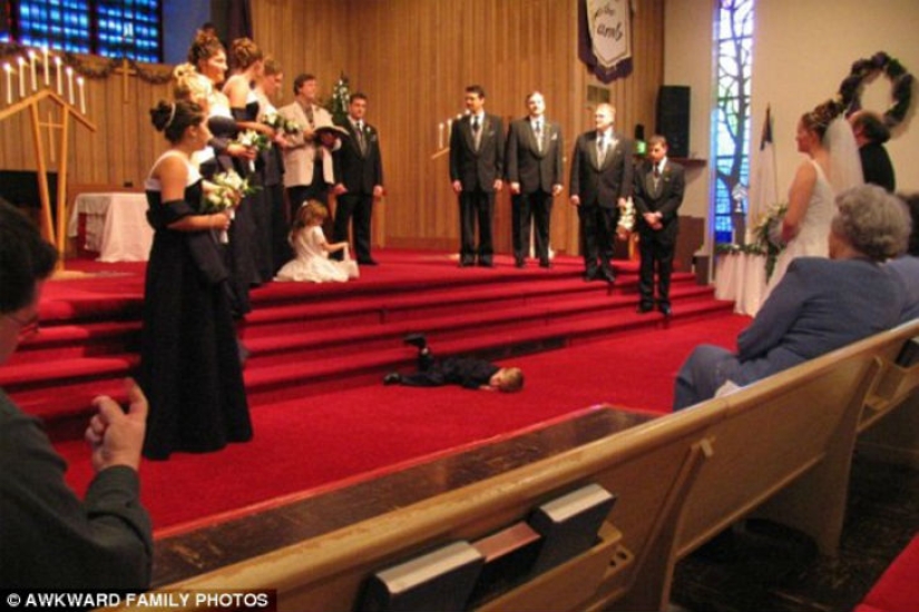 Wedding photos that make it really bitter