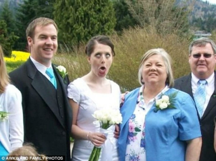 Wedding photos that make it really bitter