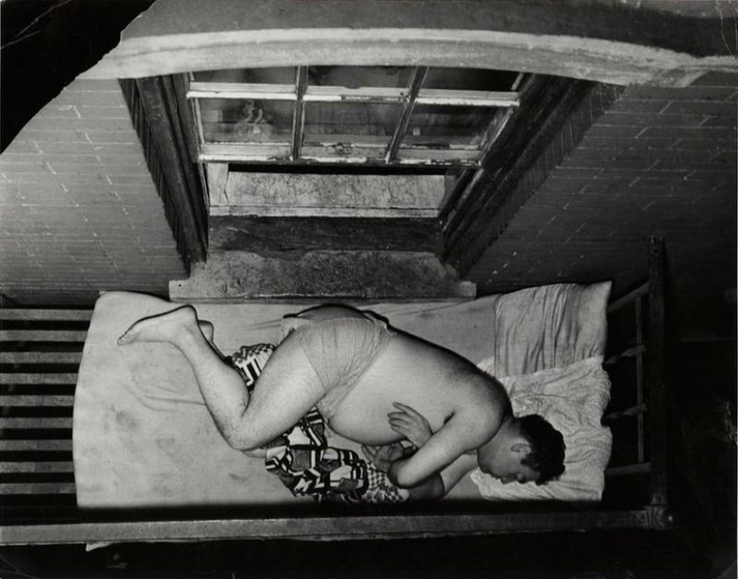 Weegee is a restless photographer who has been everywhere and everywhere