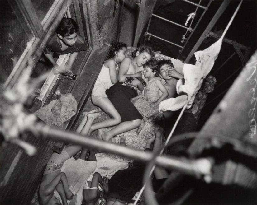 Weegee is a restless photographer who has been everywhere and everywhere