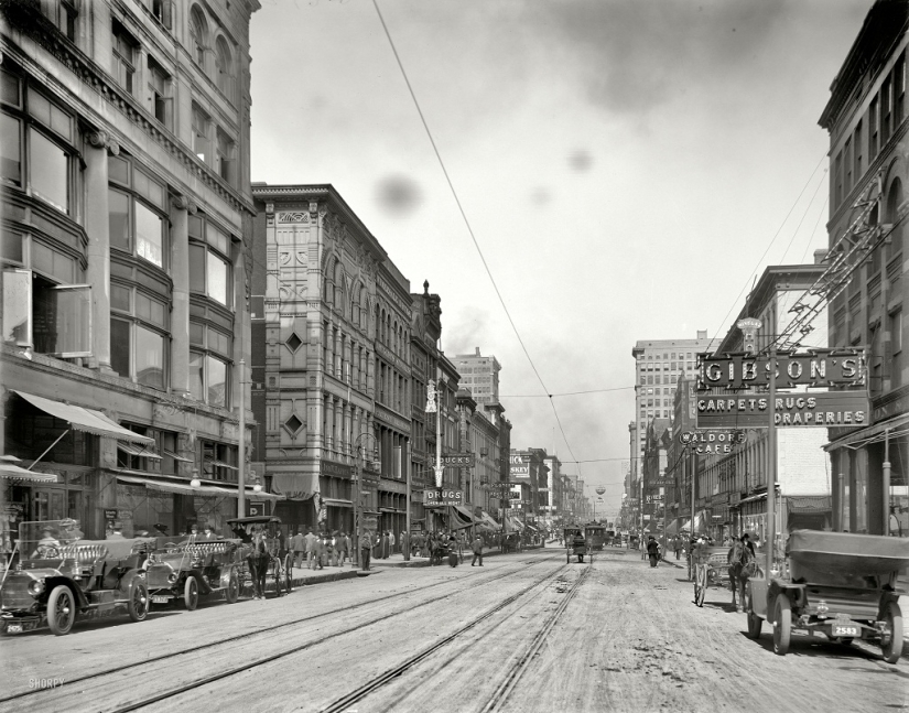 What American megacities looked like at the beginning of the 20th century