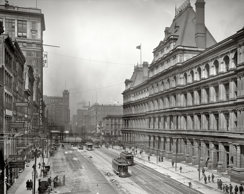 What American megacities looked like at the beginning of the 20th century