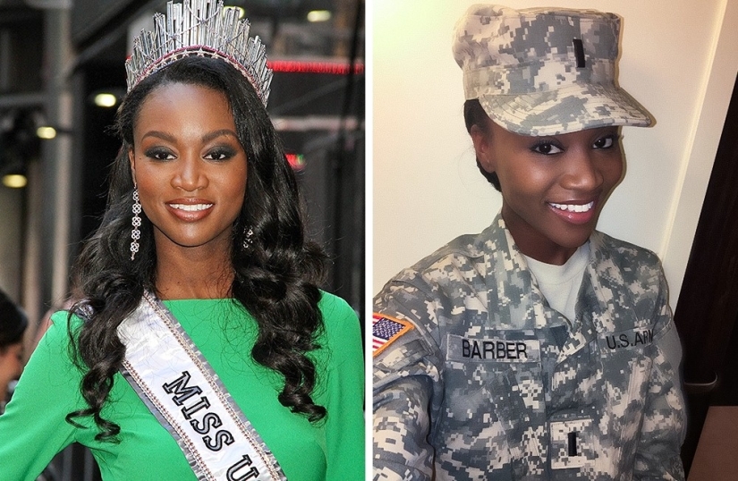 What beauty queens look like on the red carpet and in real life