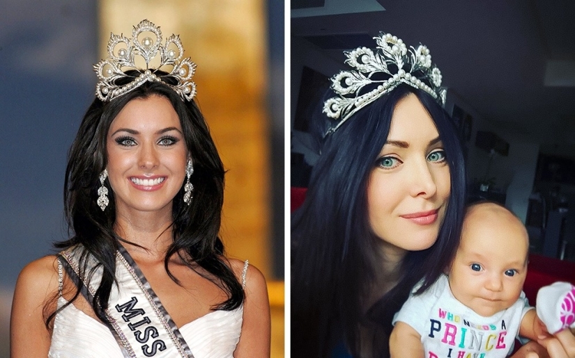 What beauty queens look like on the red carpet and in real life