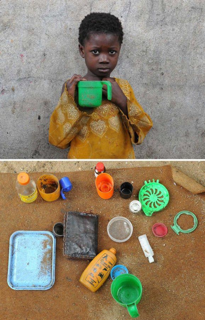 What children play in African slums