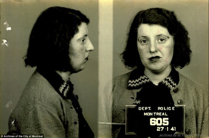 What did Canadian prostitutes of the 1940s look like