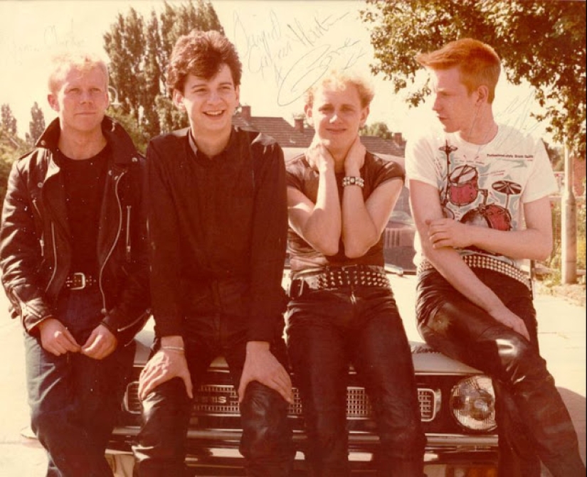 What did cult rock bands look like at the very beginning of their career