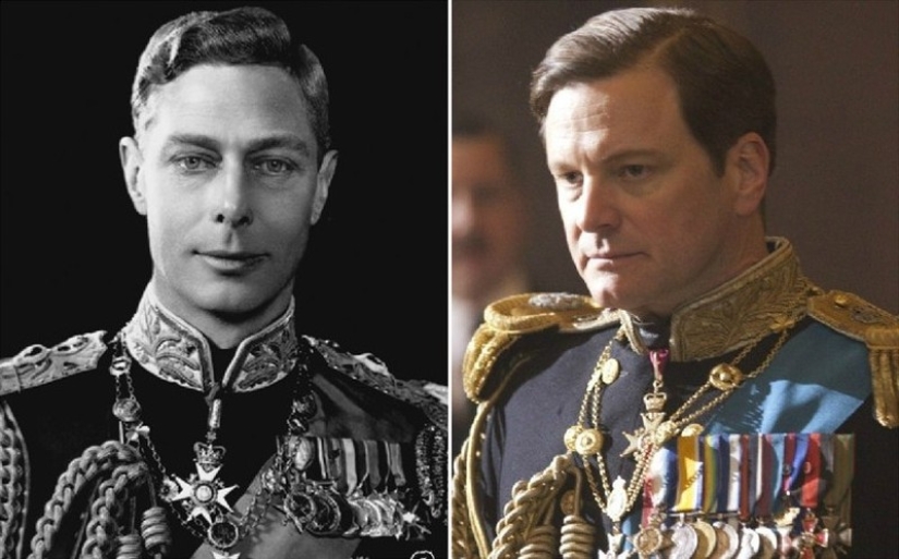 What did historical figures look like in the cinema and in reality