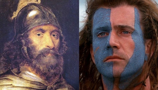 What did historical figures look like in the cinema and in reality