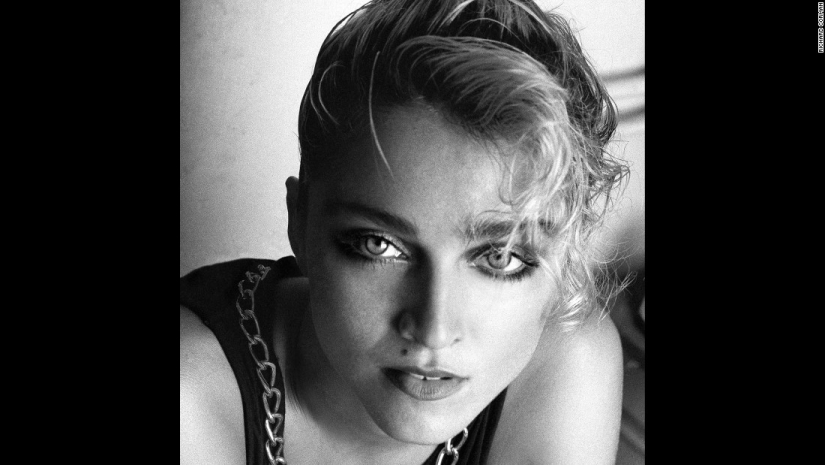 What did Madonna look like when only the neighborhood kids knew her