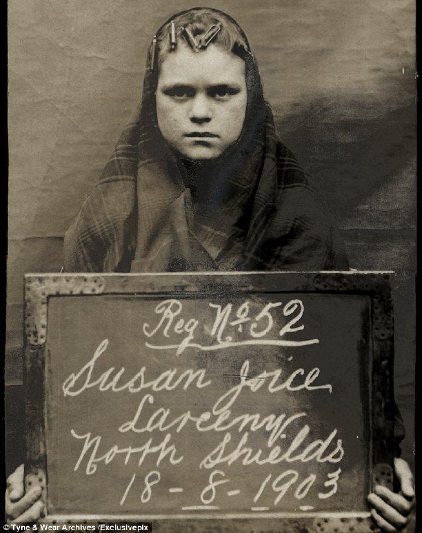 What did the British criminals of a century ago look like