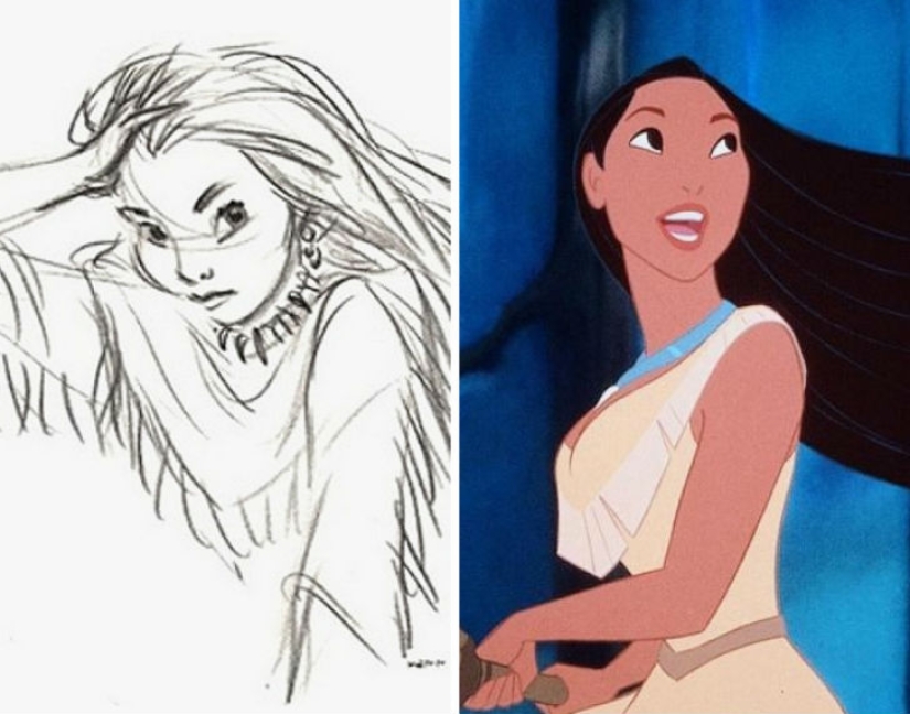 What Disney characters looked like at the very beginning