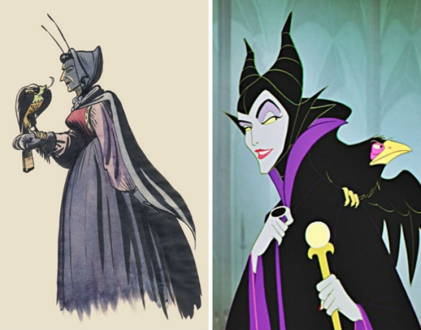 What Disney characters looked like at the very beginning