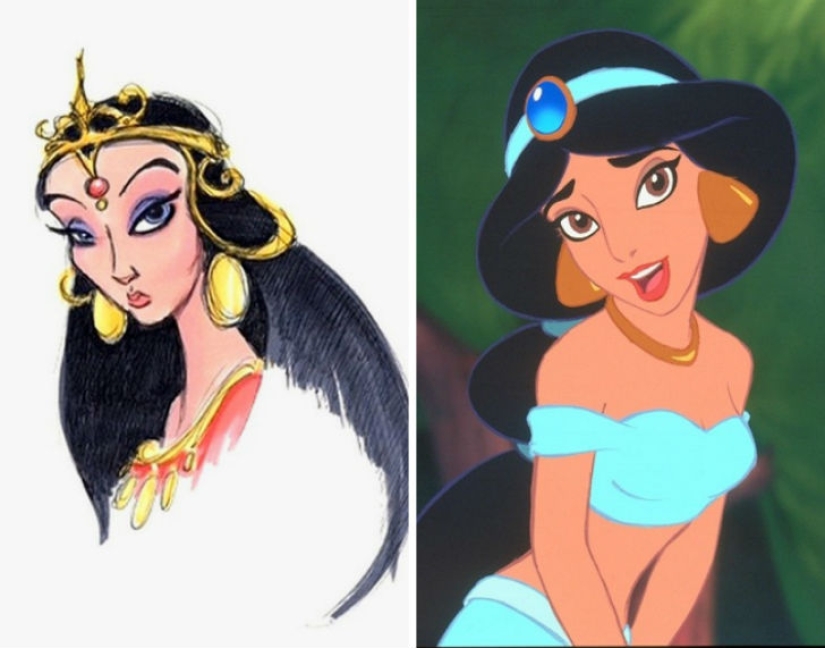 What Disney characters looked like at the very beginning