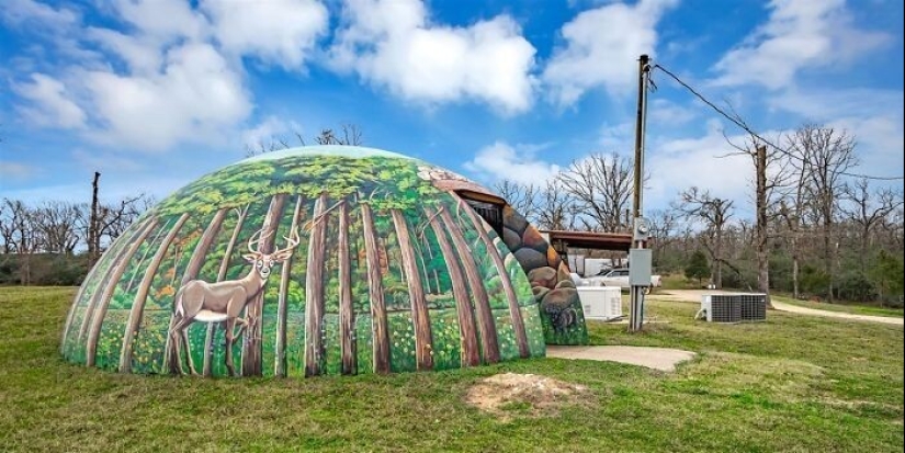 What does an underground house in Texas worth two million dollars look like