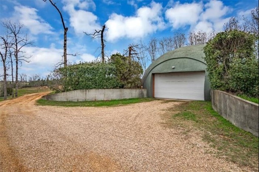 What does an underground house in Texas worth two million dollars look like