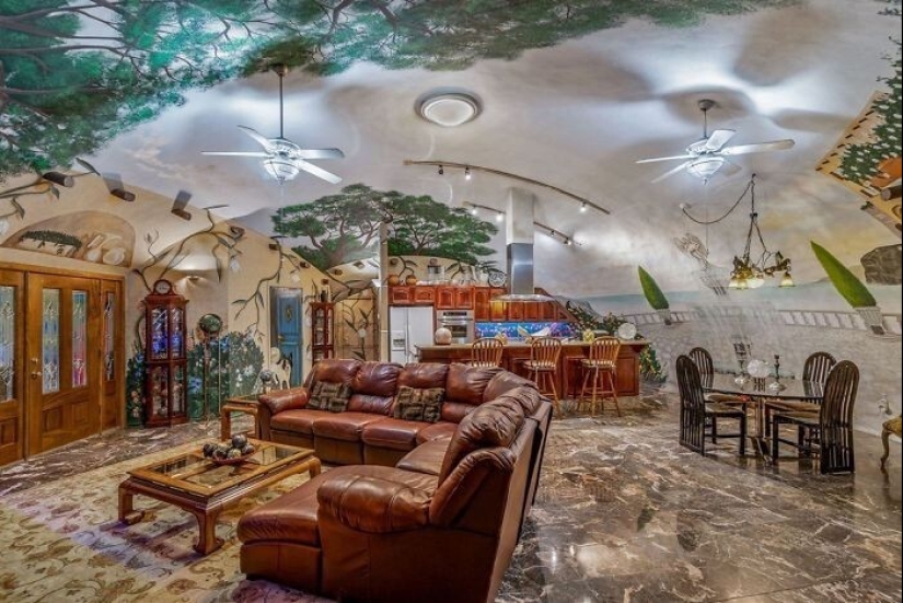 What does an underground house in Texas worth two million dollars look like