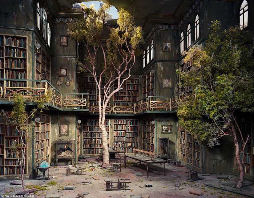 What does the end of the world look like — the artist makes terrifyingly realistic miniatures of a possible post-apocalypse