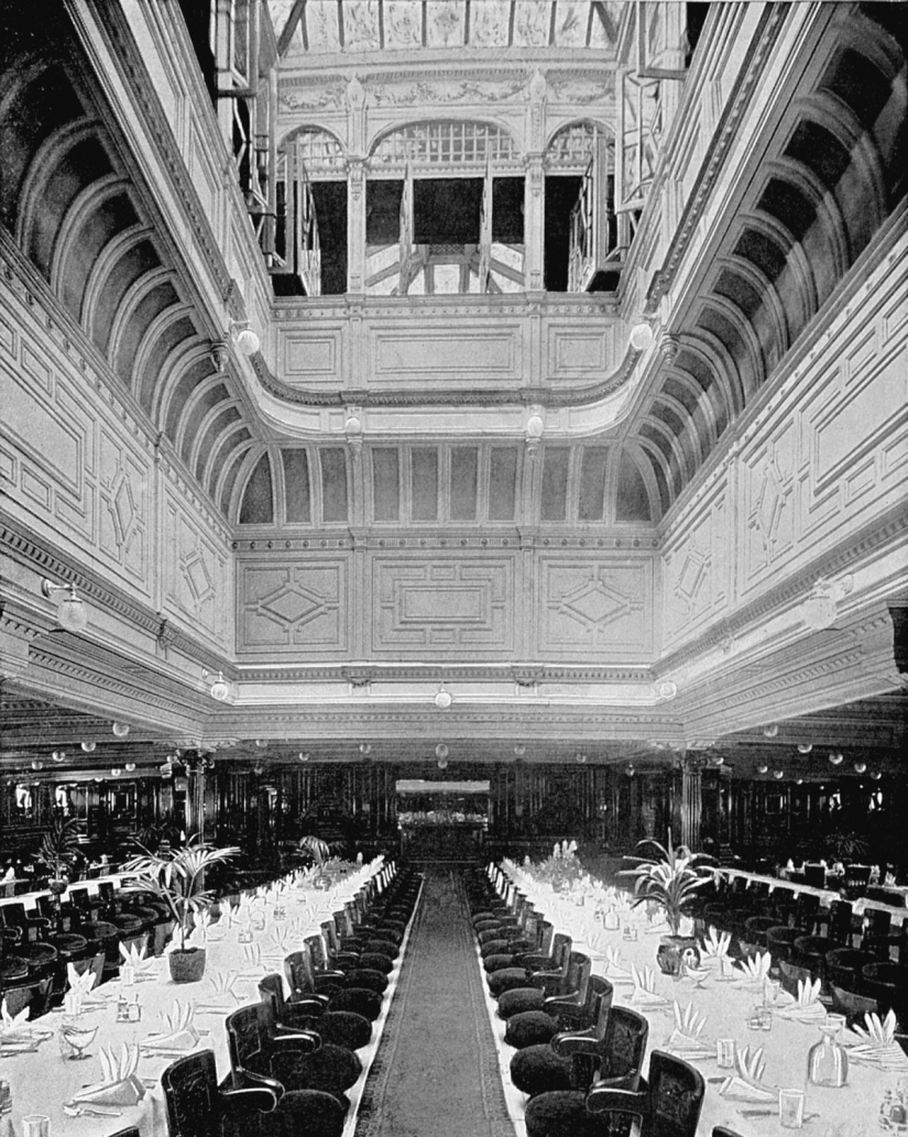 What first class looked like on cruise ships before the era of airplanes