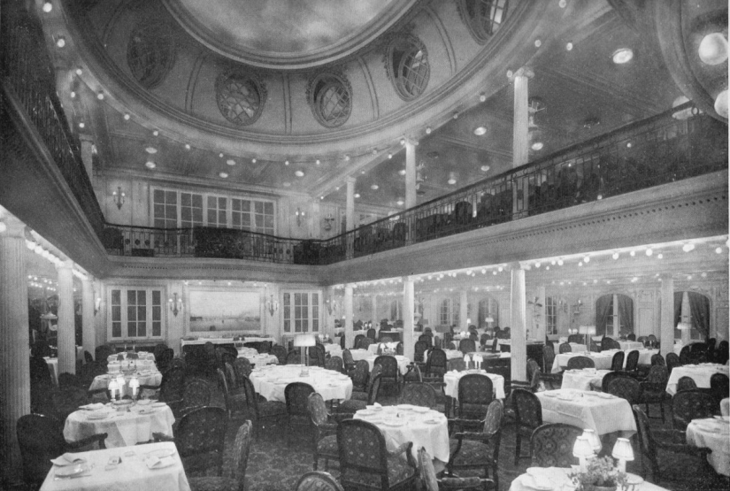 What first class looked like on cruise ships before the era of airplanes