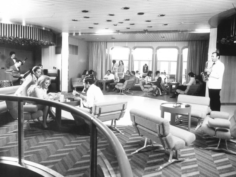 What first class looked like on cruise ships before the era of airplanes