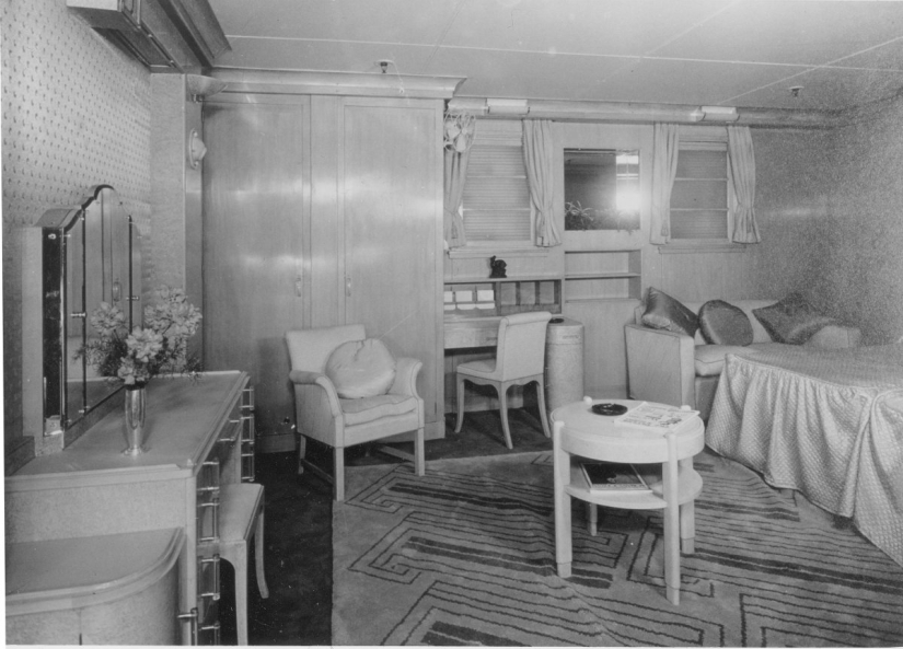 What first class looked like on cruise ships before the era of airplanes