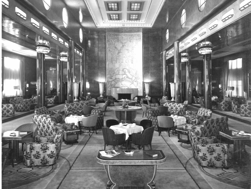 What first class looked like on cruise ships before the era of airplanes