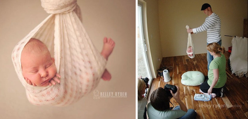 What happens behind the scenes of the most beautiful photo shoots