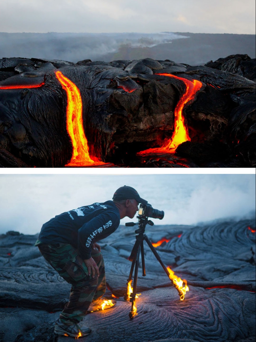 What happens behind the scenes of the most beautiful photo shoots