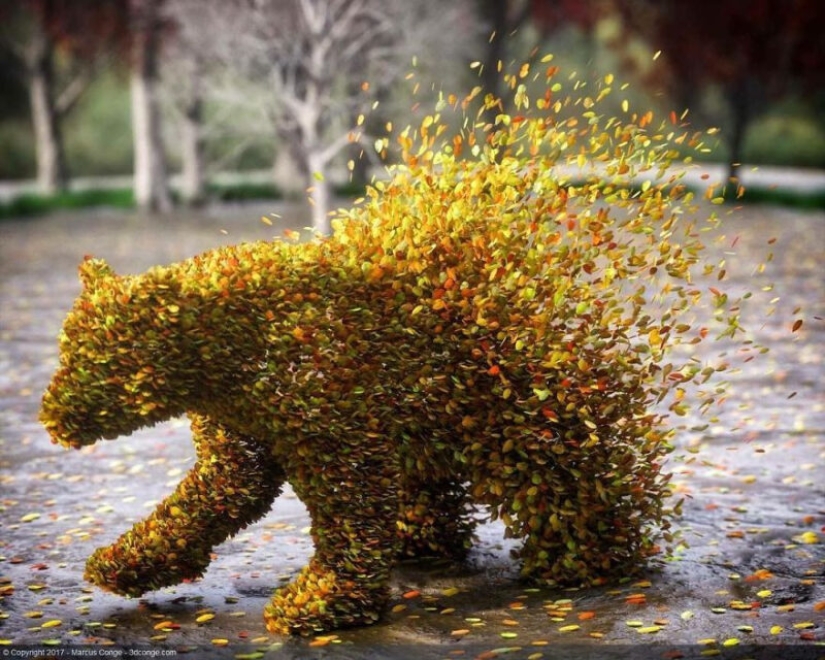 What if the artist will integrate nature, human and digital reality