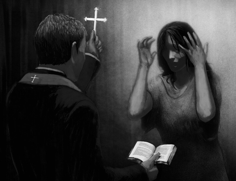 What is exorcism from the point of view of religion and science and how dangerous is it