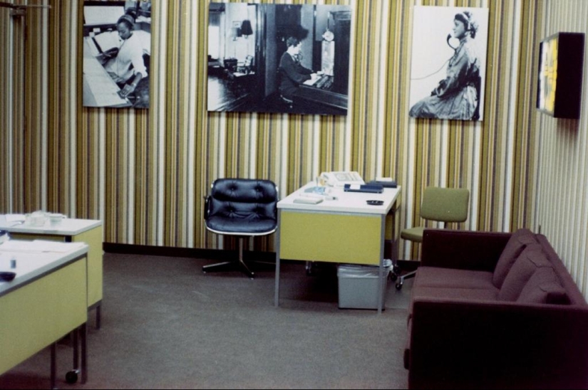 What office workers looked like in the 1960s