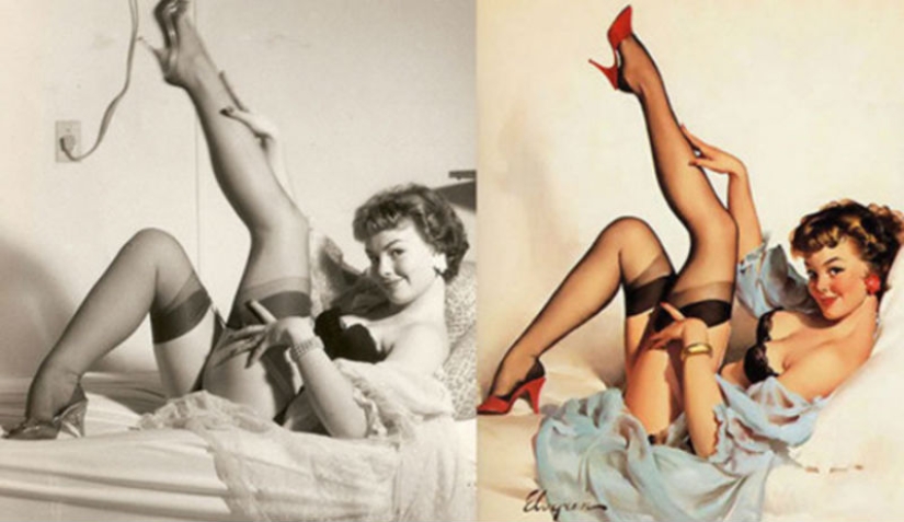 What the girls who posed for the most famous pin-up posters really looked like