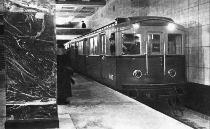 What the Moscow Metro looked like in 1935