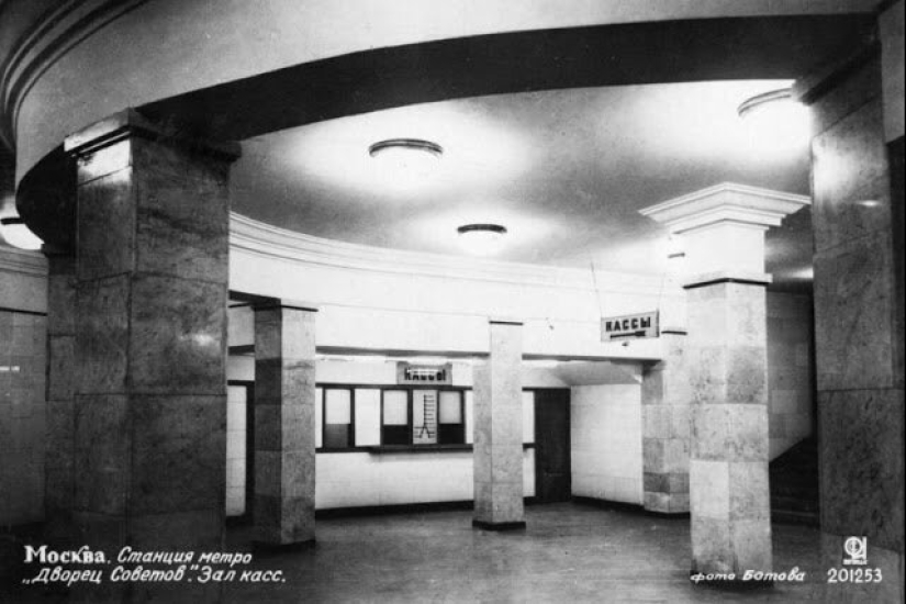 What the Moscow Metro looked like in 1935