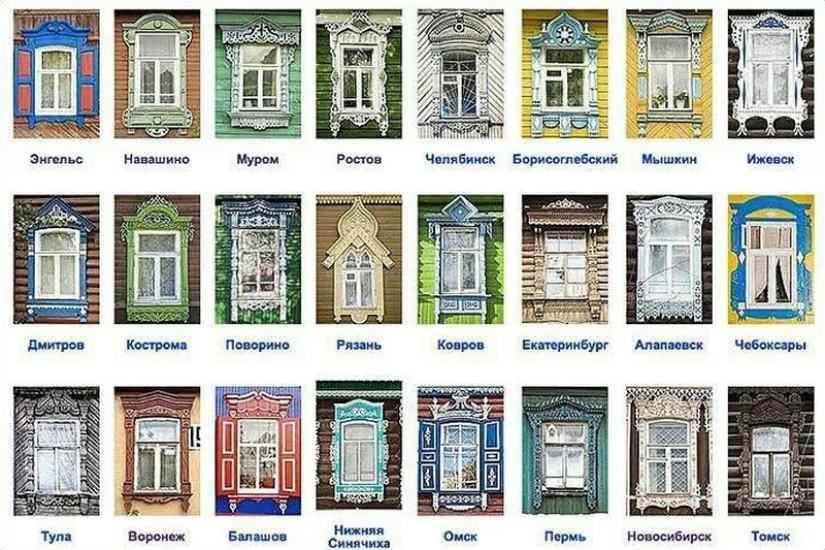 What the window frames of Russian houses tell about: symbolism in wooden architecture