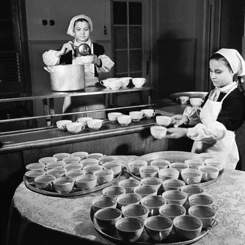 What to feed the children in the Soviet institutions