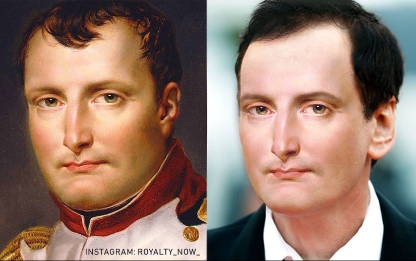 What would historical figures look like if they lived in our time